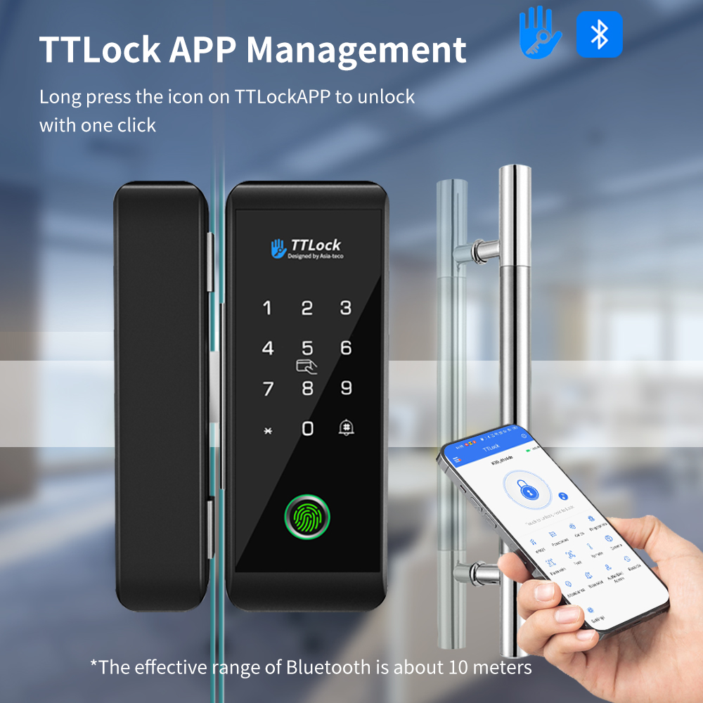 TTLOCK Akıllı Cam kilidi Parma - Glass Door Hinge incelemesi ve fiyatı